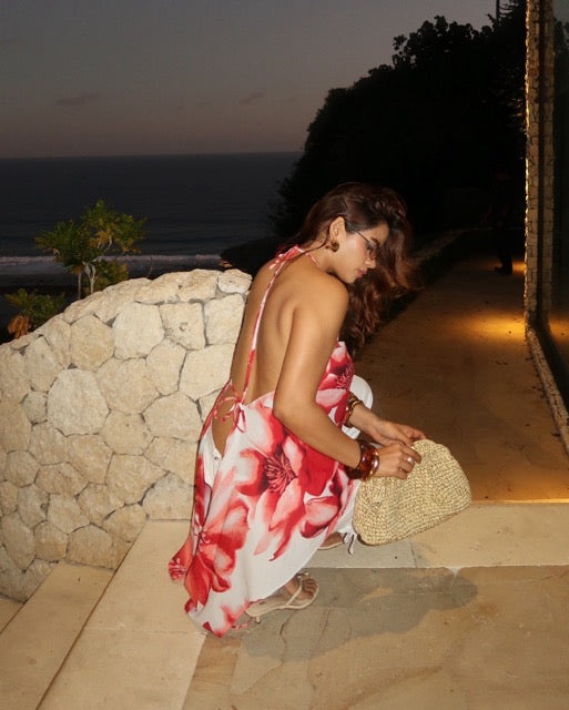 Selani Top - Corallo Floral