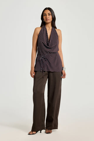 Amara Top - Glacier Dot