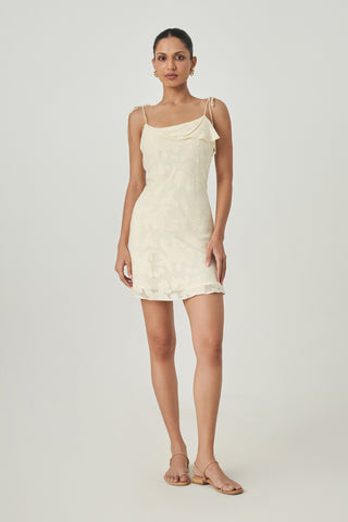 Catalina Dress - Pale Yellow