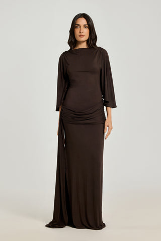 Cervia Dress - Brunette