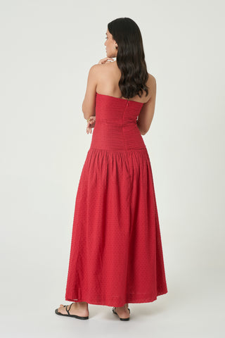 Florence Dress - Cherry