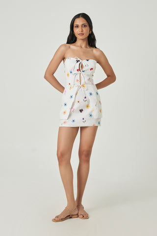Lagos Top - Pressed Flowers