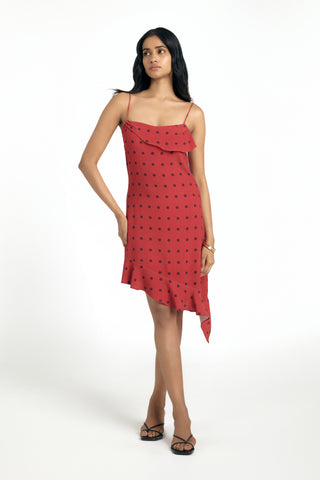 Lumio Dress – Carmen Dot, studio shot