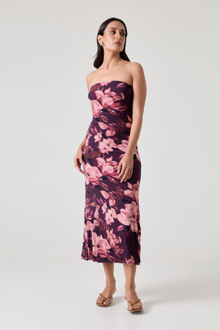 Matera Dress - Moonlit Bloom