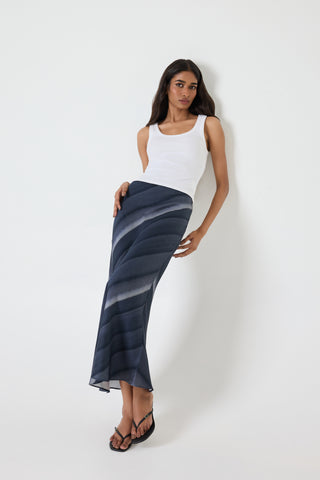Modena Skirt - Deep Tides