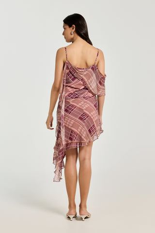 Nara Top - Blush Plaid