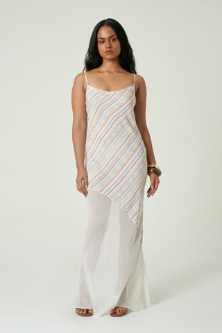 Noosa Dress - Woven Stripes