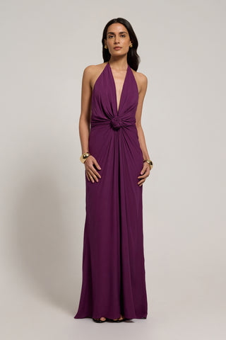 Oriana Dress - Grape