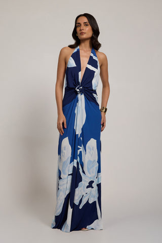 Oriana Dress - Mediterranean