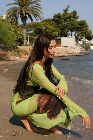 Puglia Dress - Dark Meadow