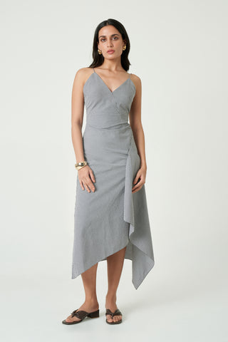 Riviera Dress - Black Check