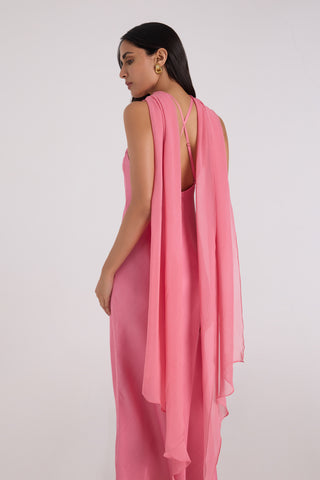 Serena Dress – Rouge, studio shot