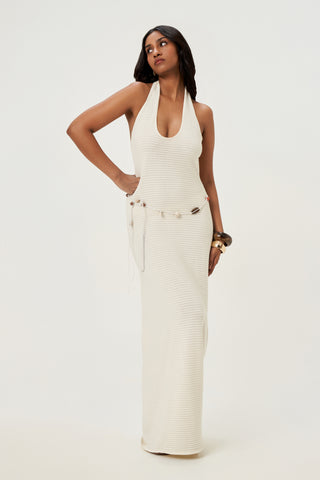 Beaded Belt - White | Accessories by Summer Away Beaded Belt - White | Accessories by Summer Away