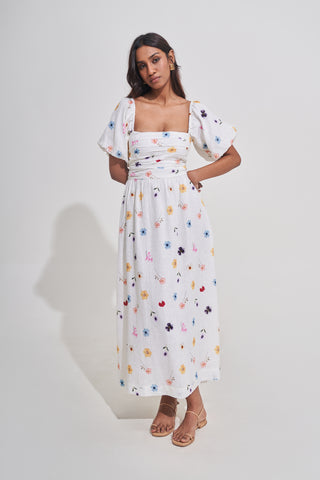 Winslow Dress - Pressed Flowers