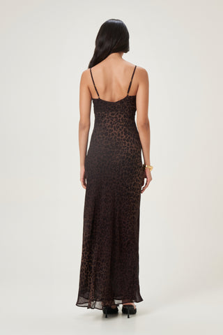 Yara Dress - Leopard, XS | Midi Dress For Women by Summer Away Yara Dress - Leopard, XS | Midi Dress For Women by Summer Away